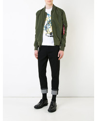 Blouson aviateur olive Alpha Industries