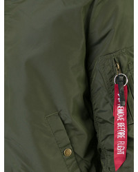 Blouson aviateur olive Alpha Industries