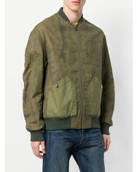 Blouson aviateur olive Mr & Mrs Italy