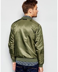 Blouson aviateur olive Blend of America