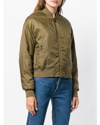 Blouson aviateur olive Tommy Jeans