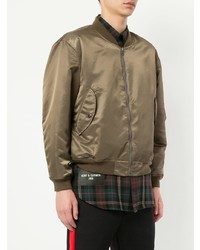 Blouson aviateur olive Kent & Curwen