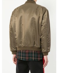 Blouson aviateur olive Kent & Curwen