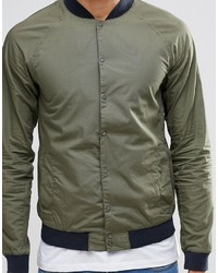 Blouson aviateur olive Pull&Bear