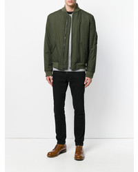 Blouson aviateur olive As65