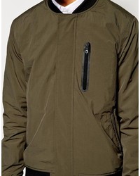 Blouson aviateur olive Asos