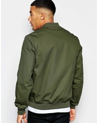 Blouson aviateur olive Asos