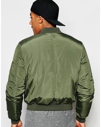 Blouson aviateur olive Asos