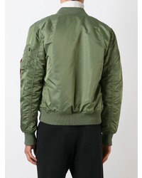 Blouson aviateur olive Alpha Industries