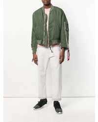 Blouson aviateur olive 424