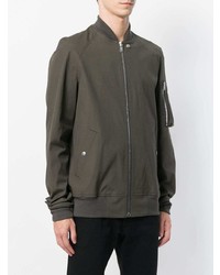 Blouson aviateur olive Rick Owens