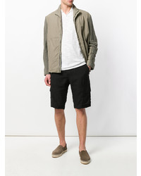 Blouson aviateur olive Transit