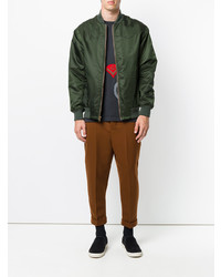 Blouson aviateur olive Mr & Mrs Italy