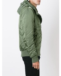 Blouson aviateur olive Alpha Industries