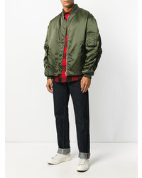 Blouson aviateur olive Golden Goose Deluxe Brand