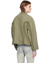 Blouson aviateur olive John Elliott