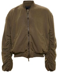 Blouson aviateur olive Haider Ackermann