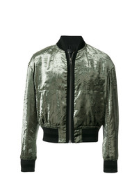 Blouson aviateur olive Haider Ackermann