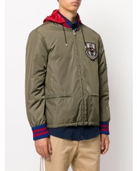 Blouson aviateur olive Gucci