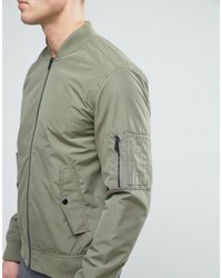 Blouson aviateur olive Jack and Jones