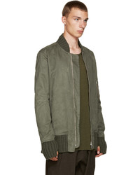 Blouson aviateur olive Nude:mm