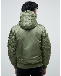 Blouson aviateur olive Alpha Industries