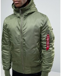 Blouson aviateur olive Alpha Industries