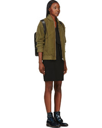 Blouson aviateur olive