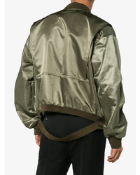 Blouson aviateur olive Maison Margiela