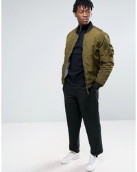 Blouson aviateur olive Bellfield