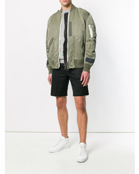 Blouson aviateur olive Sacai