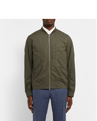 Blouson aviateur olive Beams