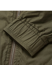 Blouson aviateur olive Beams