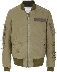 Blouson aviateur olive R 13