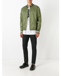 Blouson aviateur olive Vivienne Westwood Anglomania