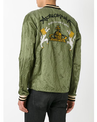 Blouson aviateur olive Vivienne Westwood Anglomania