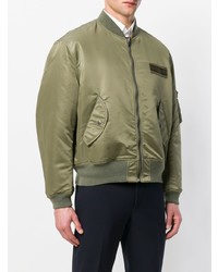 Blouson aviateur olive Kent & Curwen