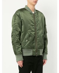 Blouson aviateur olive Mastermind World