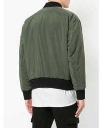 Blouson aviateur olive CK Calvin Klein