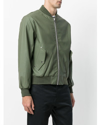 Blouson aviateur olive Stutterheim