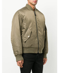 Blouson aviateur olive Yves Salomon