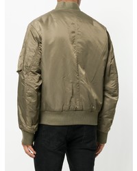 Blouson aviateur olive Yves Salomon