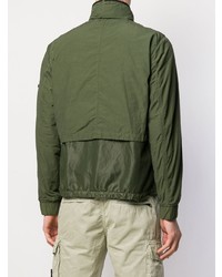 Blouson aviateur olive Stone Island