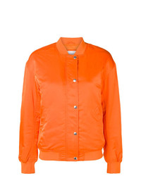 Blouson aviateur orange Calvin Klein Jeans