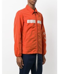 Blouson aviateur orange Lanvin