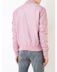 Blouson aviateur rose Alpha Industries