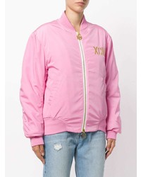 Blouson aviateur rose Gcds