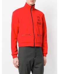 Blouson aviateur rouge Oamc