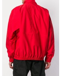 Blouson aviateur rouge Heron Preston