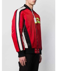 Blouson aviateur rouge Diesel